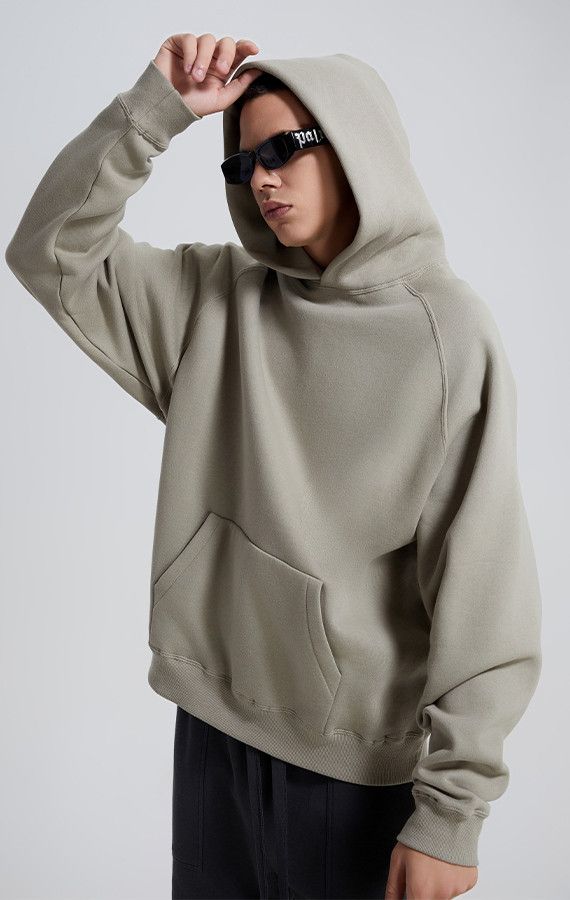 DROP SHOULDER HOODIE