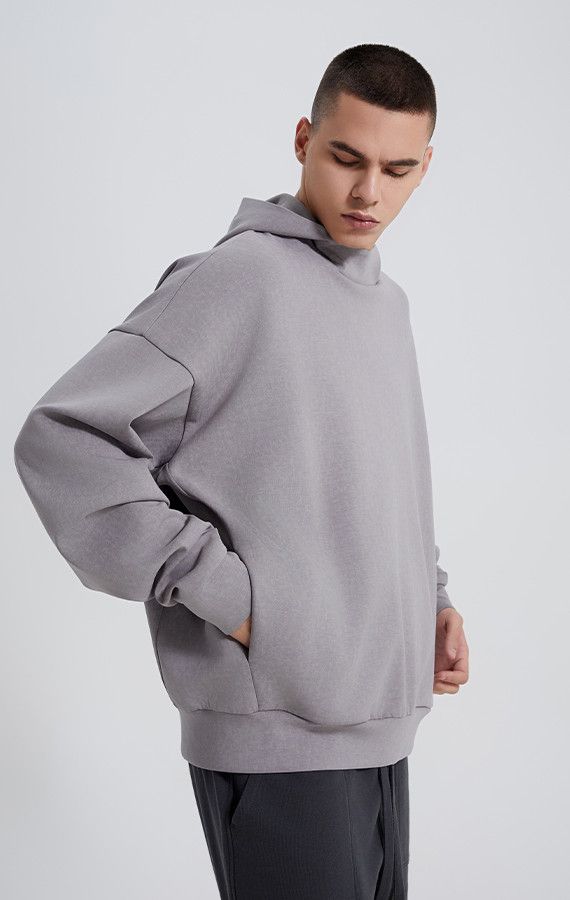 DROP SHOULDER HOODIE