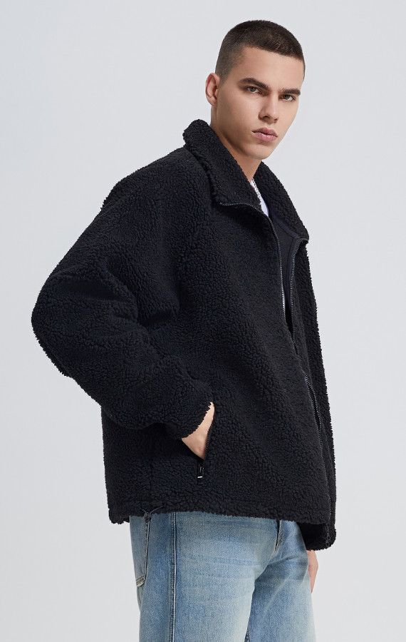 SHERPA FLEECE SWEATSHIRT