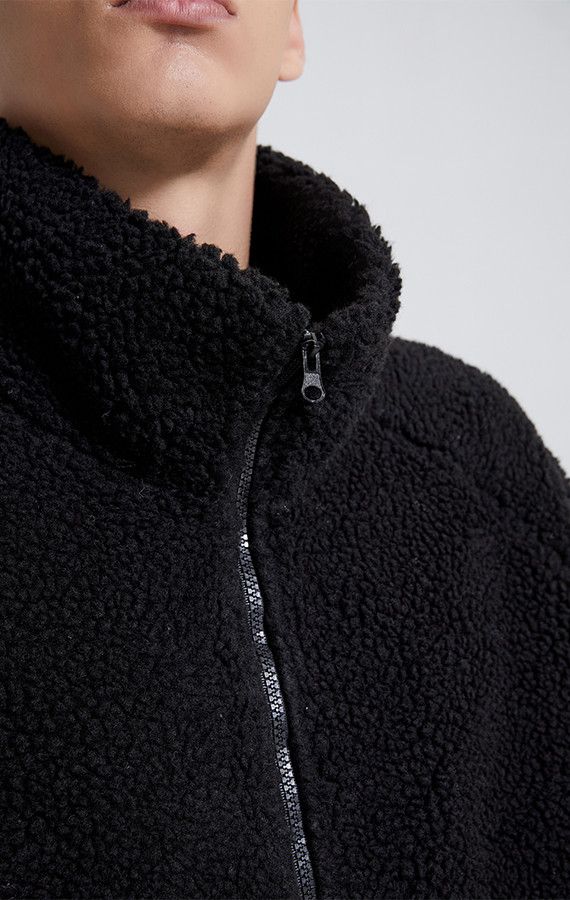 SHERPA FLEECE SWEATSHIRT