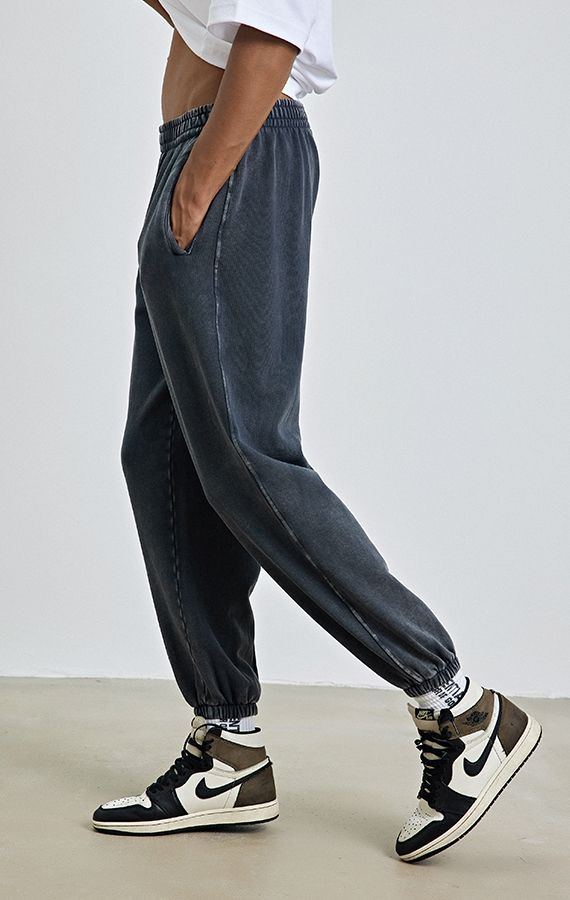 MEN'S ACID WASH PANTS