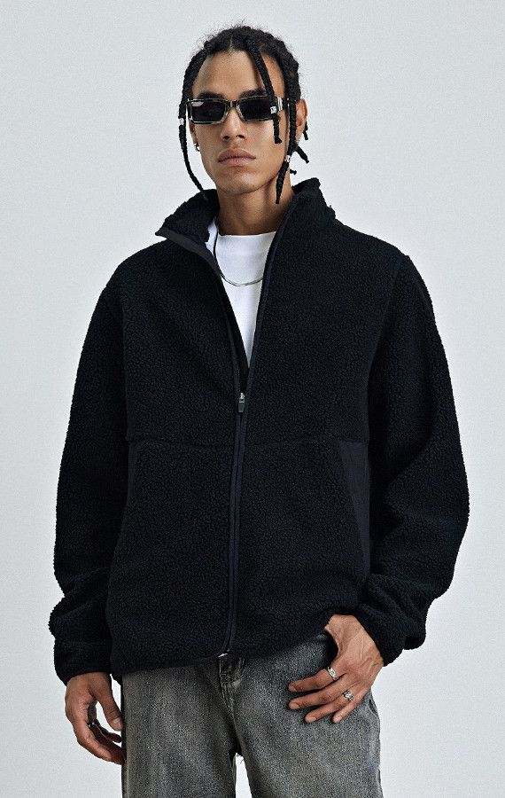 SHERPA FLEECE SWEATSHIRT