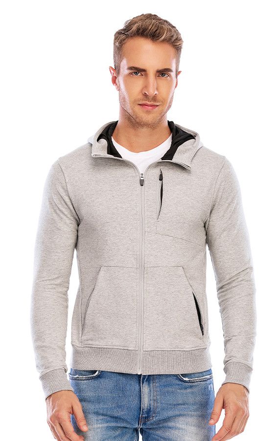 zipper hoodie