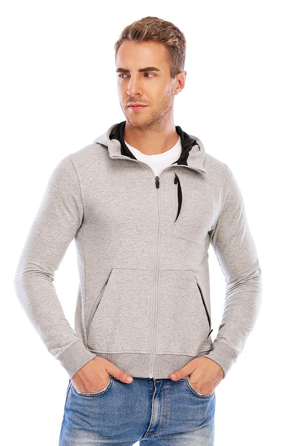 zipper hoodie