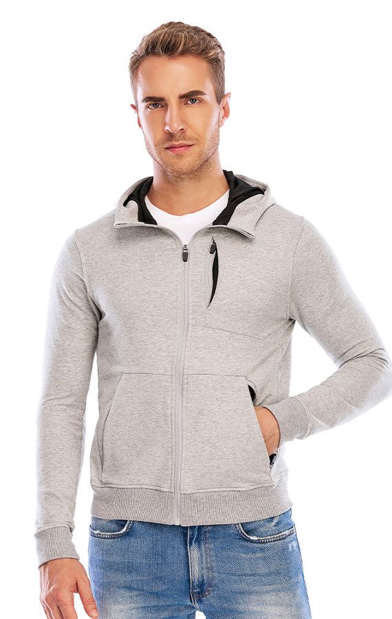 zipper hoodie