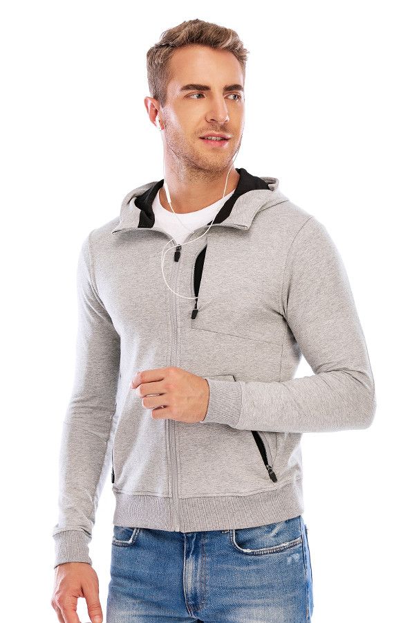 zipper hoodie