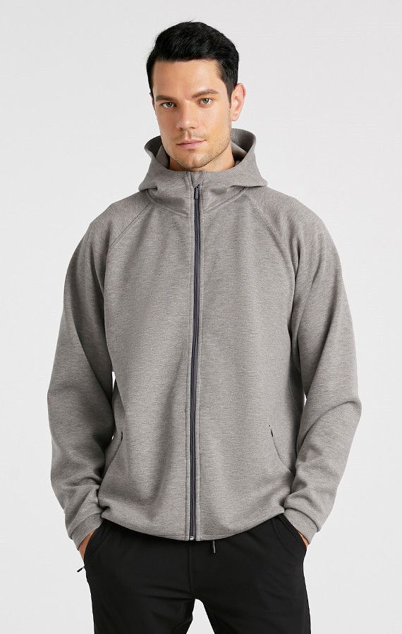 men's zipper hoodie