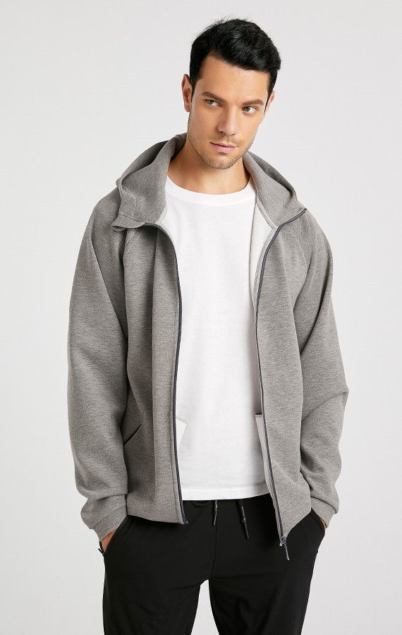 men's zipper hoodie