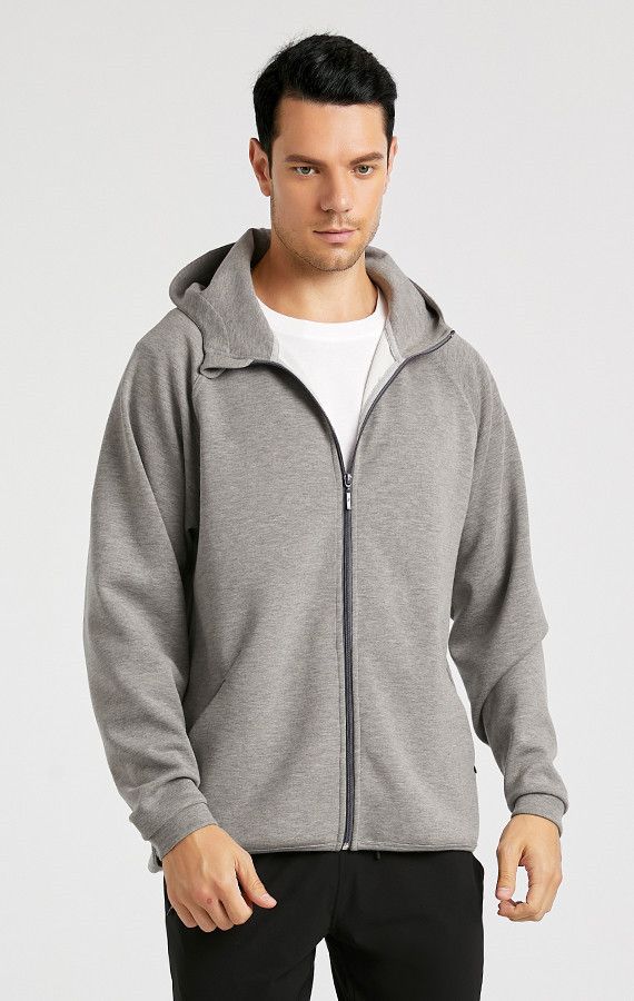 men's zipper hoodie