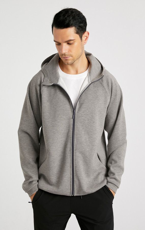 men's zipper hoodie