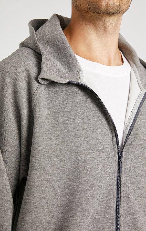 men's zipper hoodie