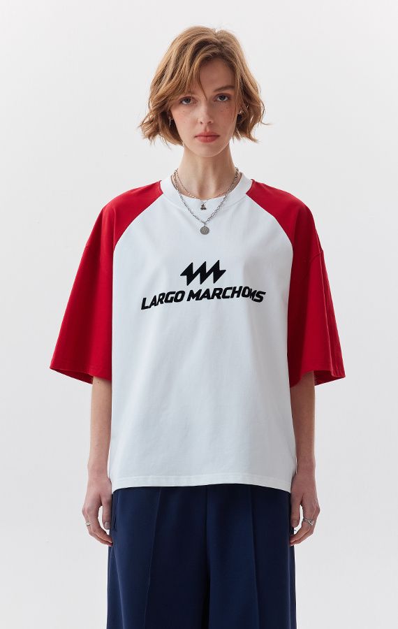 WOMEN'S RAGLAN SLEEVE T SHIRT