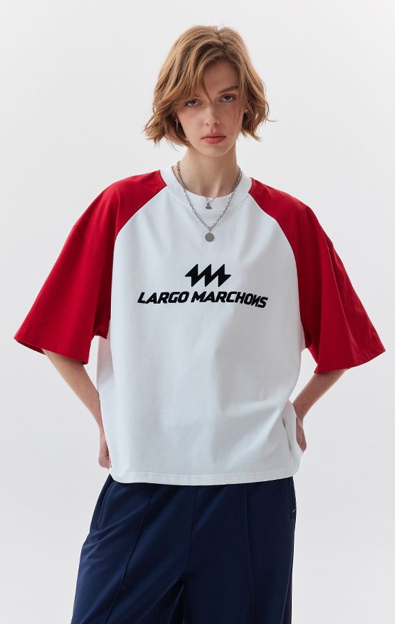 WOMEN'S RAGLAN SLEEVE T SHIRT