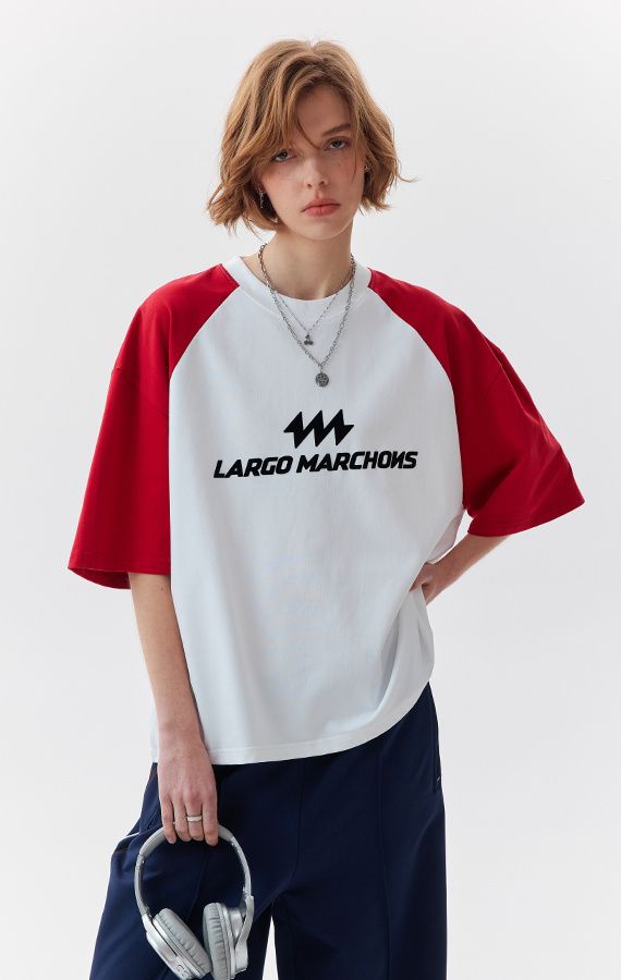 WOMEN'S RAGLAN SLEEVE T SHIRT