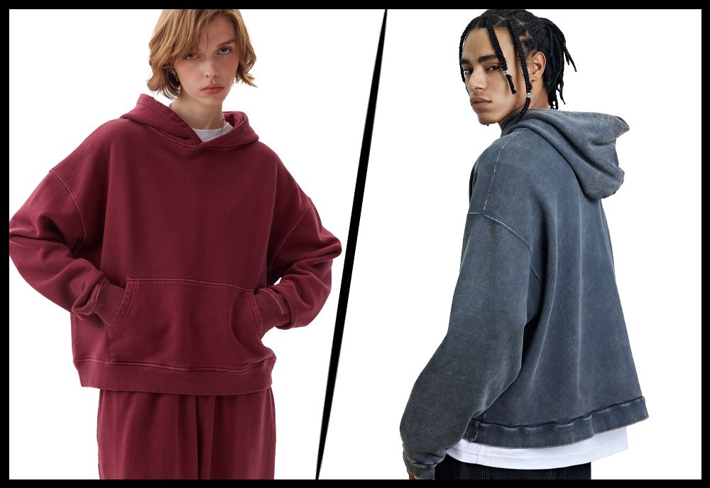 tyeps of hoodies