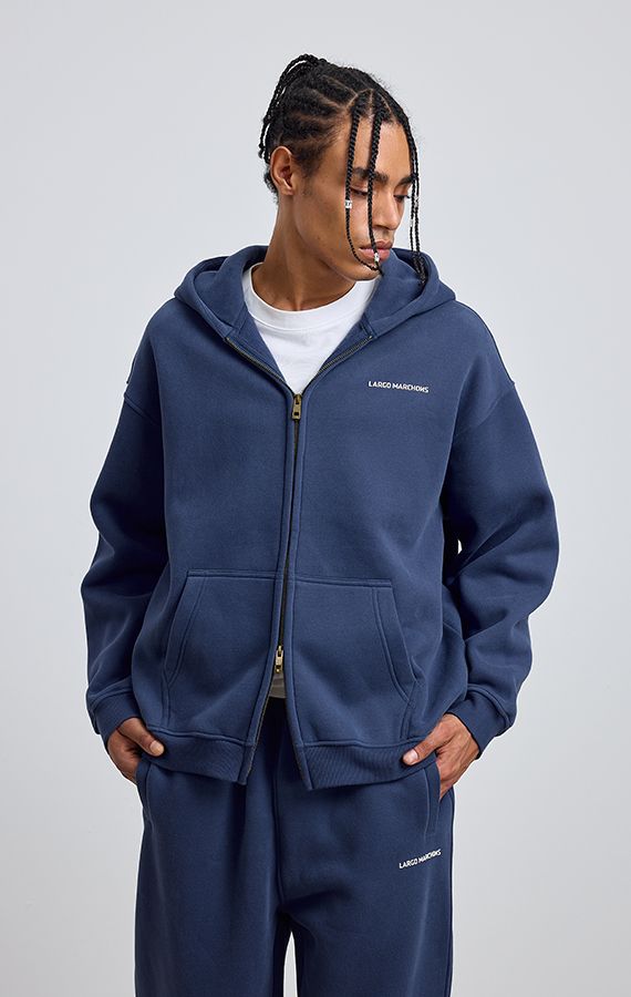 MEN'S ZIPPER HOODIE