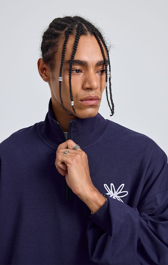 MEN'S ZIPPER SWEATSHIRT