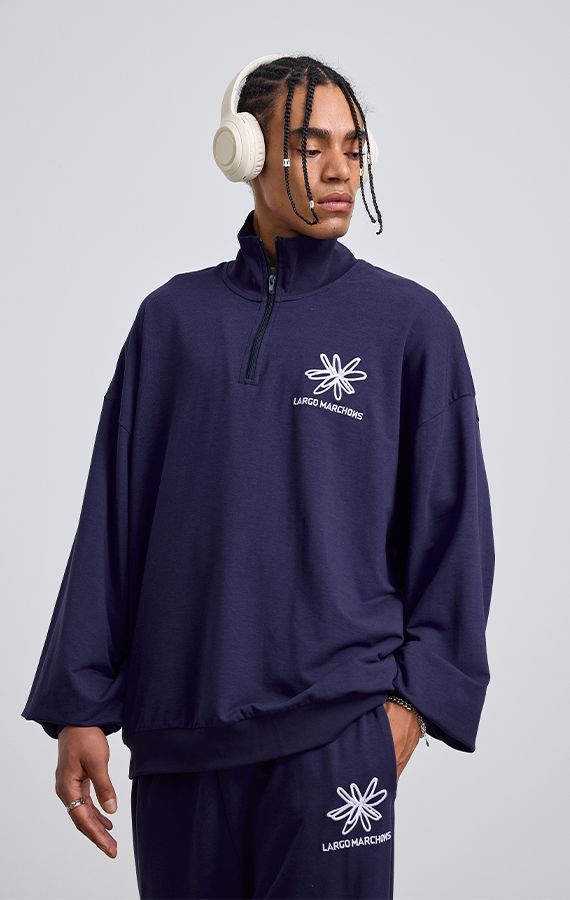 MEN'S ZIPPER SWEATSHIRT