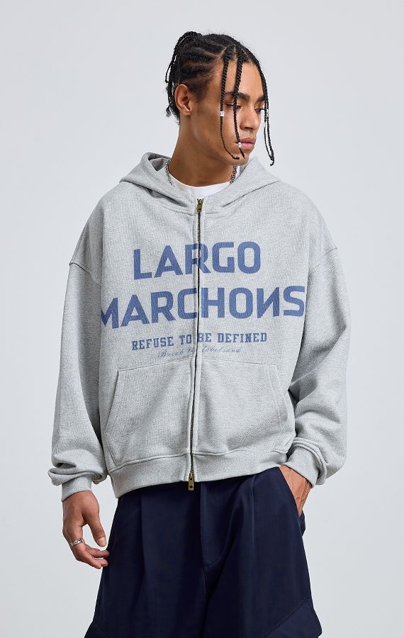 MEN'S ZIPPER HOODIE