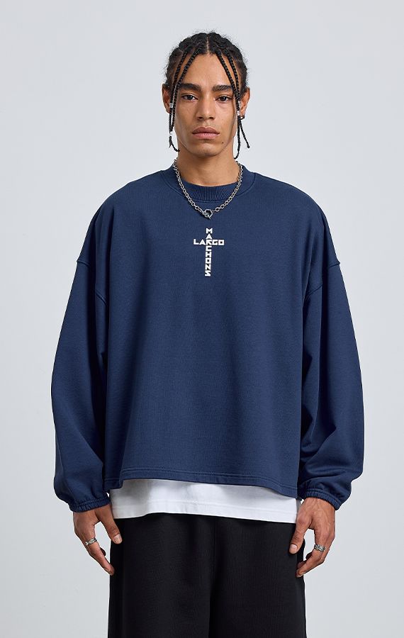 MEN'S O-NECK SWEATSHIRT