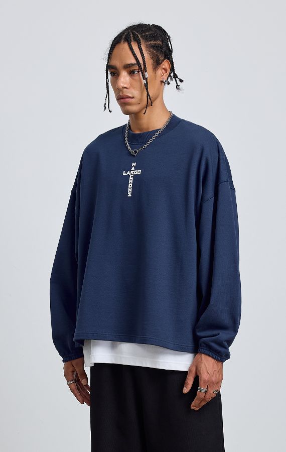 MEN'S O-NECK SWEATSHIRT