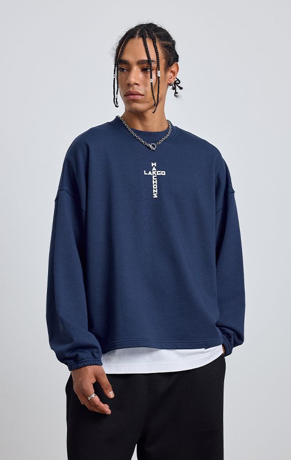 MEN'S O-NECK SWEATSHIRT