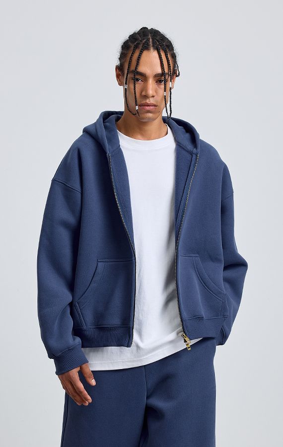 MEN'S ZIPPER HOODIE