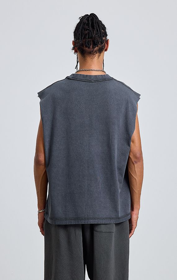 MEN'S SLEEVELESS T-SHIRT